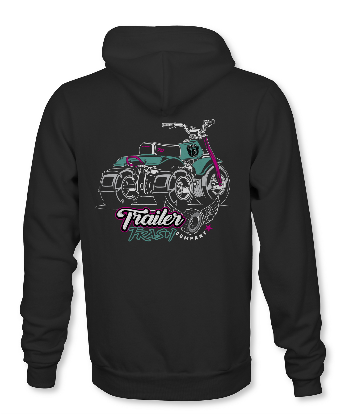 three wheeler hoodie