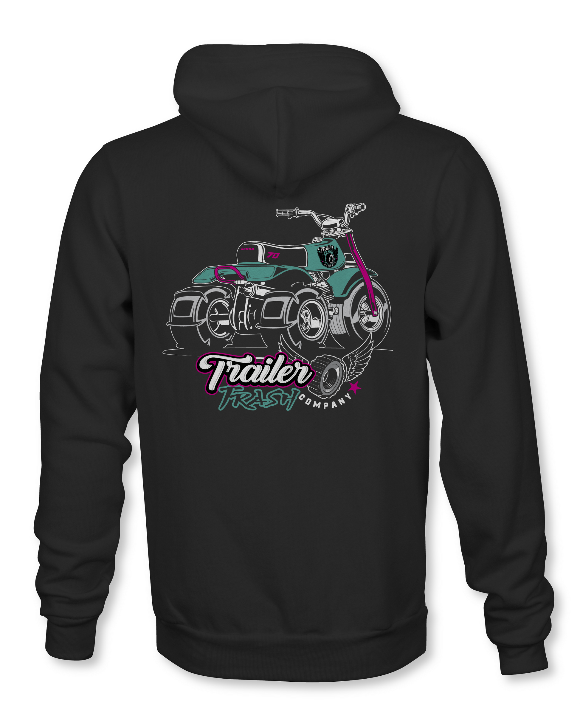 three wheeler hoodie