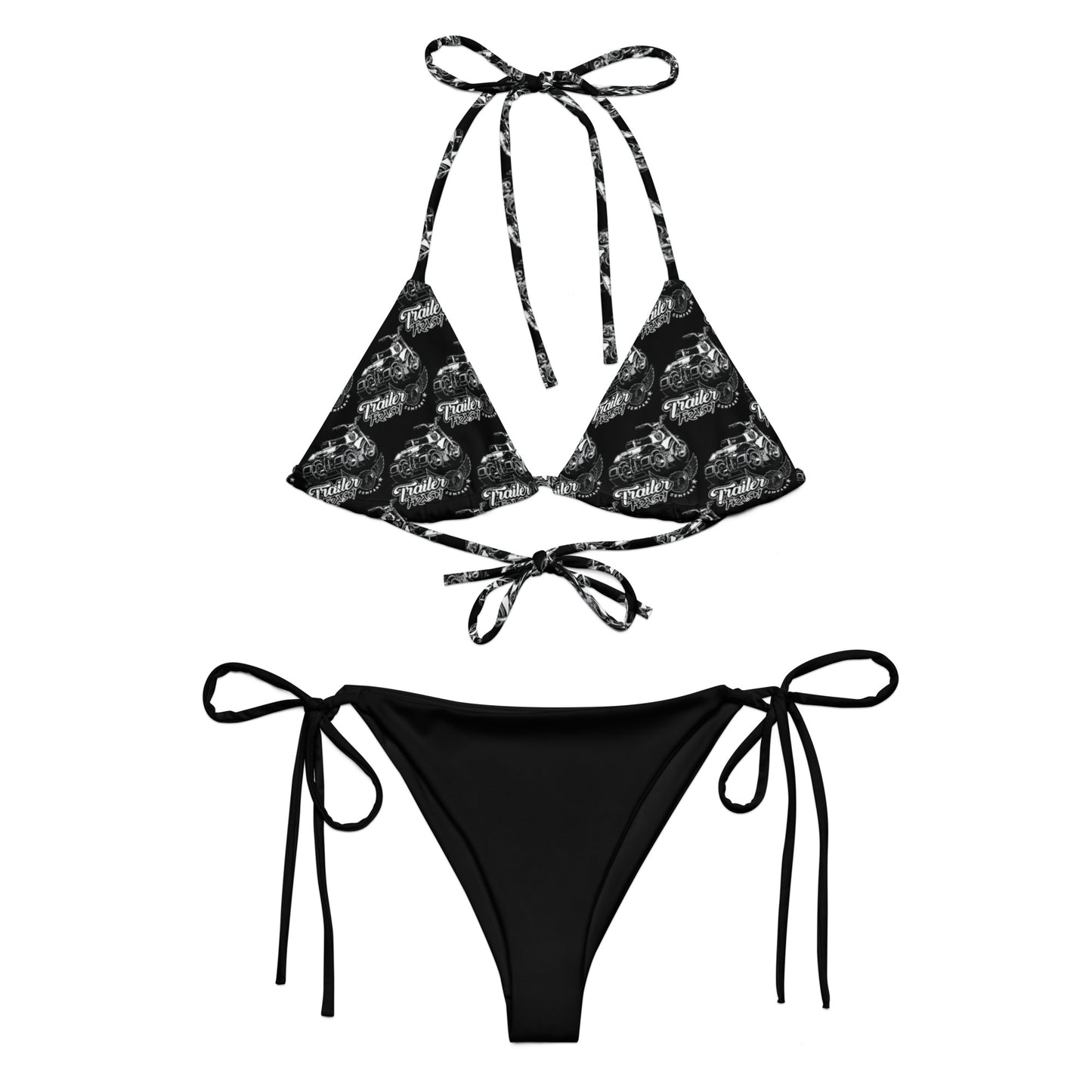ATC 70 String Bikini - Black and White