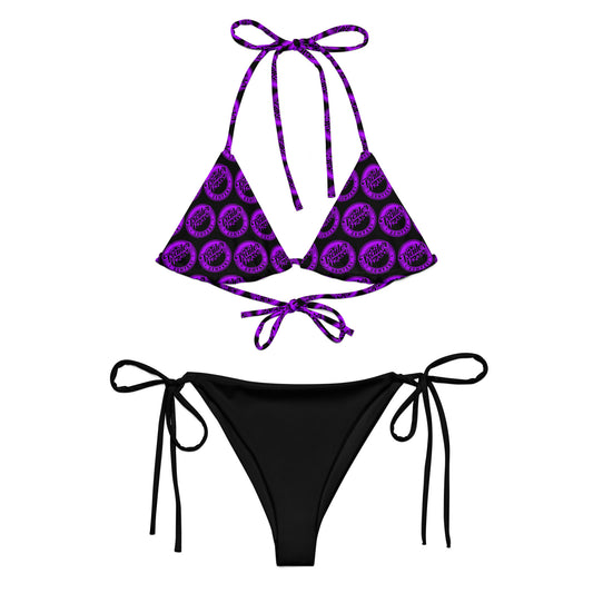 Trailer Trash Company String Bikini - Electric Purple