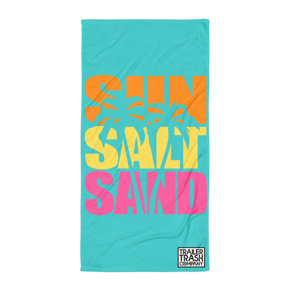 fun beach towel