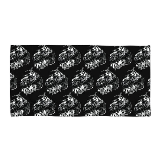 ATC 70 Beach Towel. - Black