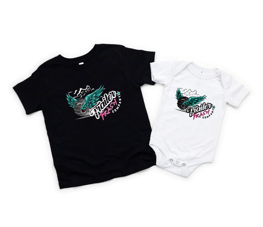 Paddle Tire T Shirt for Babies, Toddlers and Youth