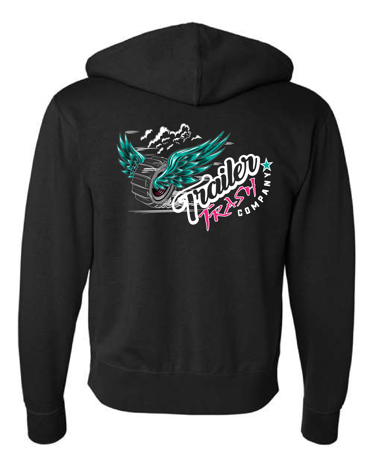 Paddle Tire Zip Up Hoodie