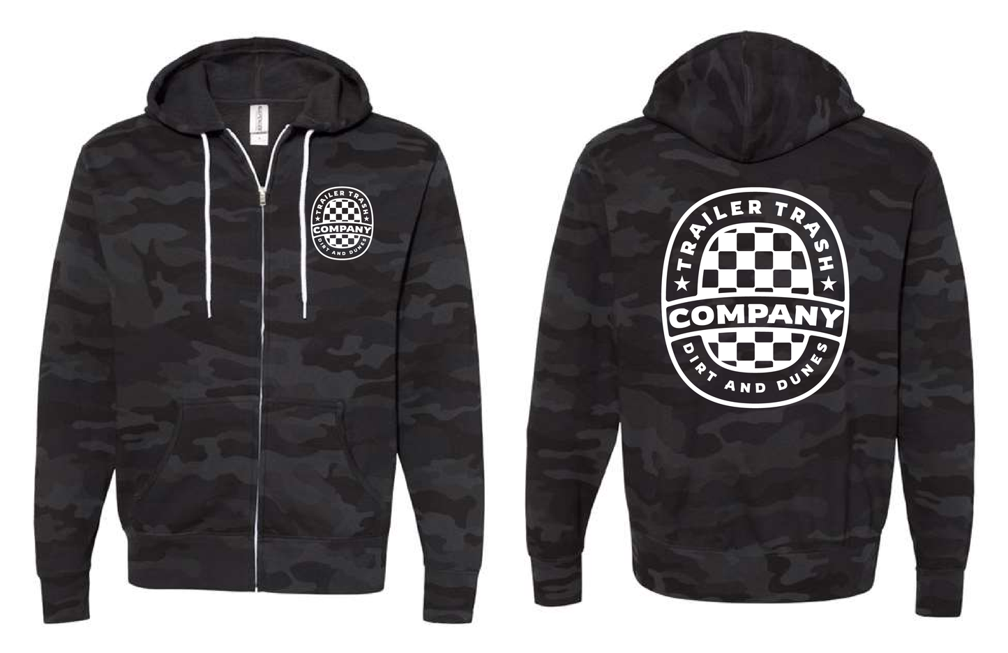 Dirt and Dunes Zip Up Hoodie