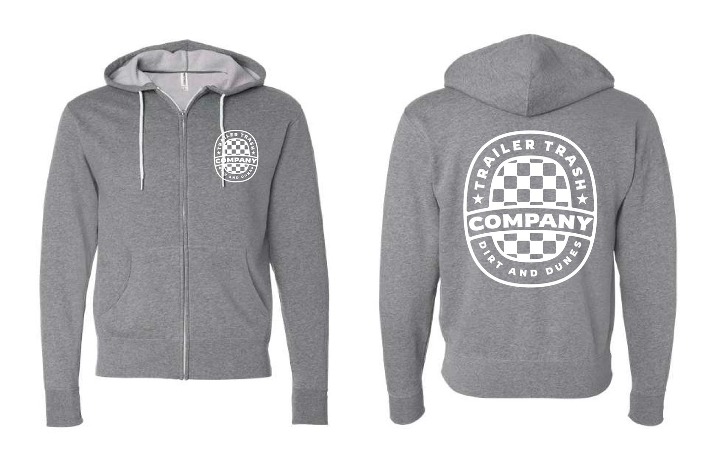 Dirt and Dunes Zip Up Hoodie