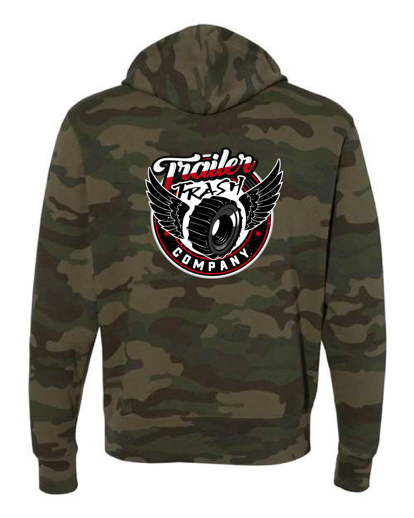OG Paddle Tire Zip Up Hoodie