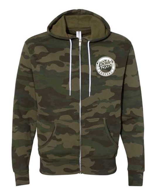 OG Paddle Tire Zip Up Hoodie