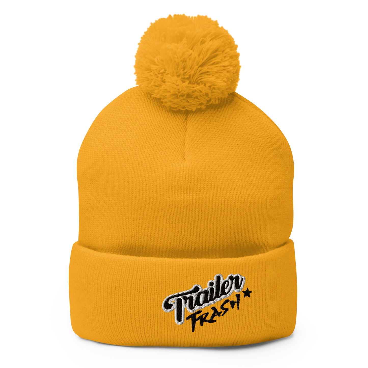 Trailer Trash Pom-Pom Beanie