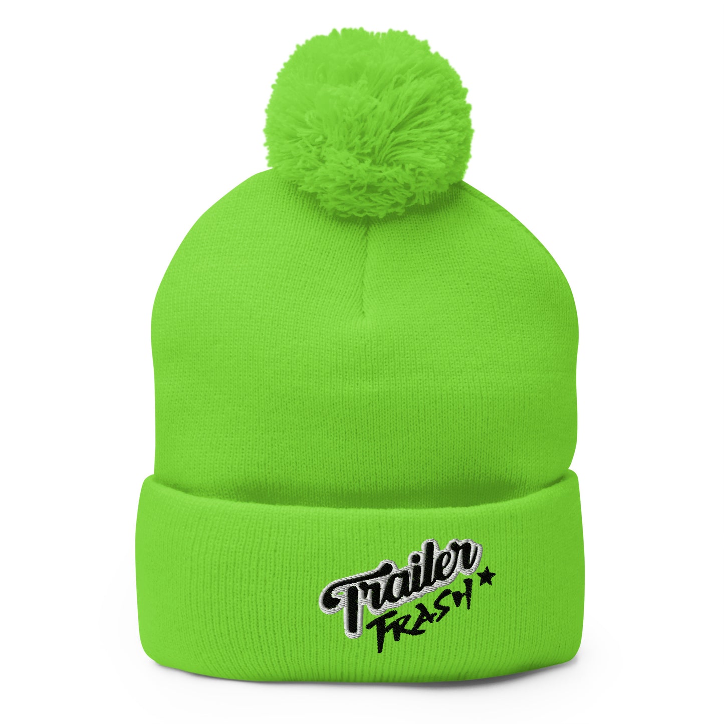 Trailer Trash Pom-Pom Beanie