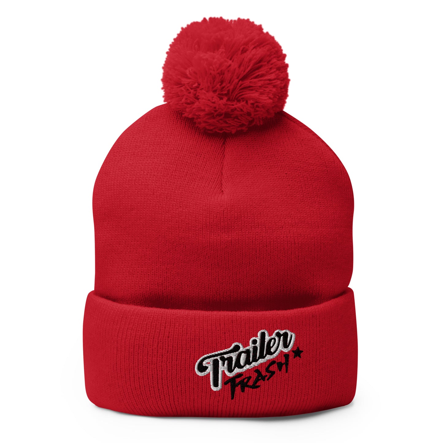 Trailer Trash Pom-Pom Beanie