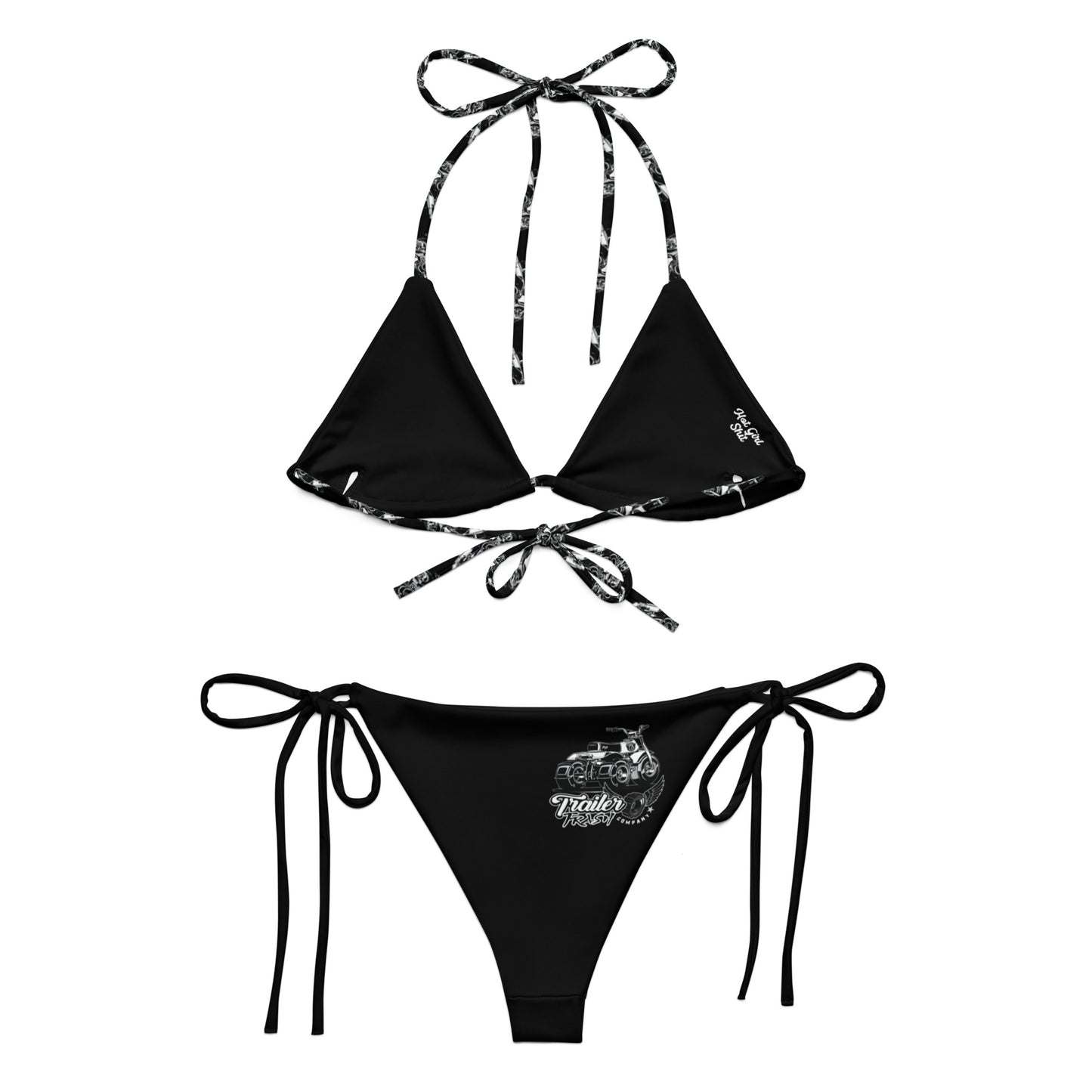 ATC 70 String Bikini - Black and White