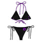 Trailer Trash Company String Bikini - Electric Purple