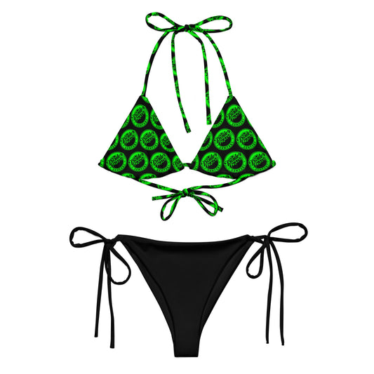 Trailer Trash Company String Bikini - Electric Green