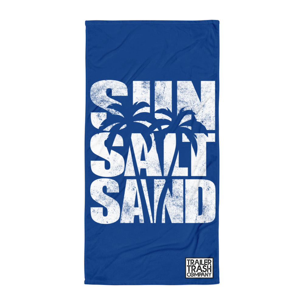 Sun Salt Sand Distressed Beach Towel